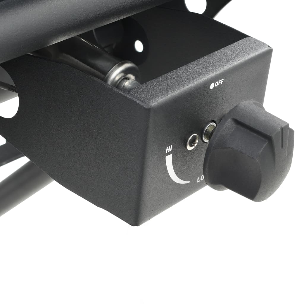 vidaXL Gasgrill Tragbar mit Kochzone Schwarz