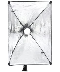 vidaXL Fotostudio-Set mit Beleuchtung, Hintergrund und Reflektor
