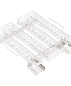 vidaXL Kaltrauchgenerator 4-Seitig 22,5 cm Edelstahl