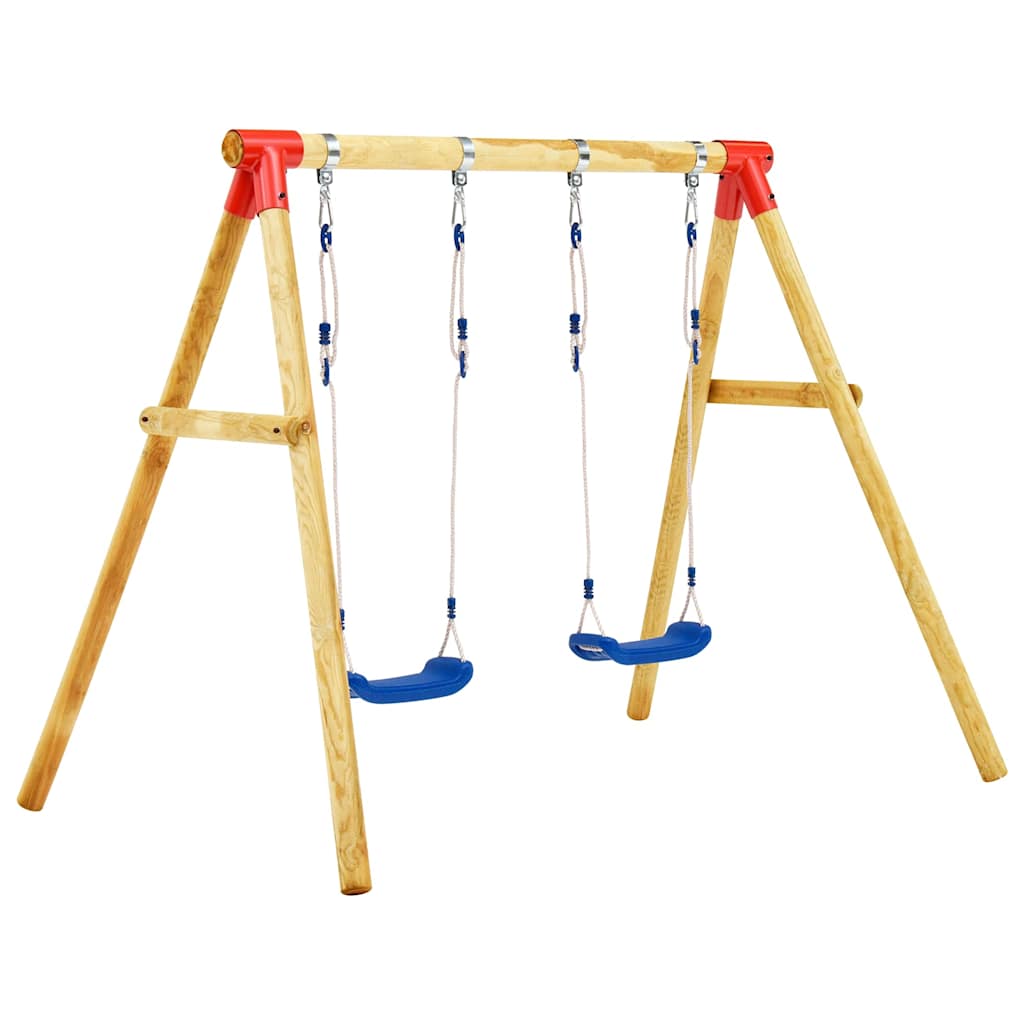 vidaXL Schaukelgestell 230 x 130 x 166 cm Kiefernholz