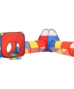 vidaXL Spielzelt mit 250 Bällen Mehrfarbig 190x264x90 cm