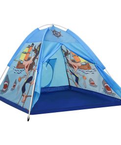 vidaXL Spielzelt mit 250 Bällen Blau 120x120x90 cm