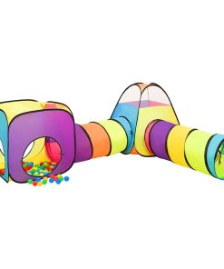 vidaXL Kinder-Spielzelt Mehrfarbig 190x264x90 cm