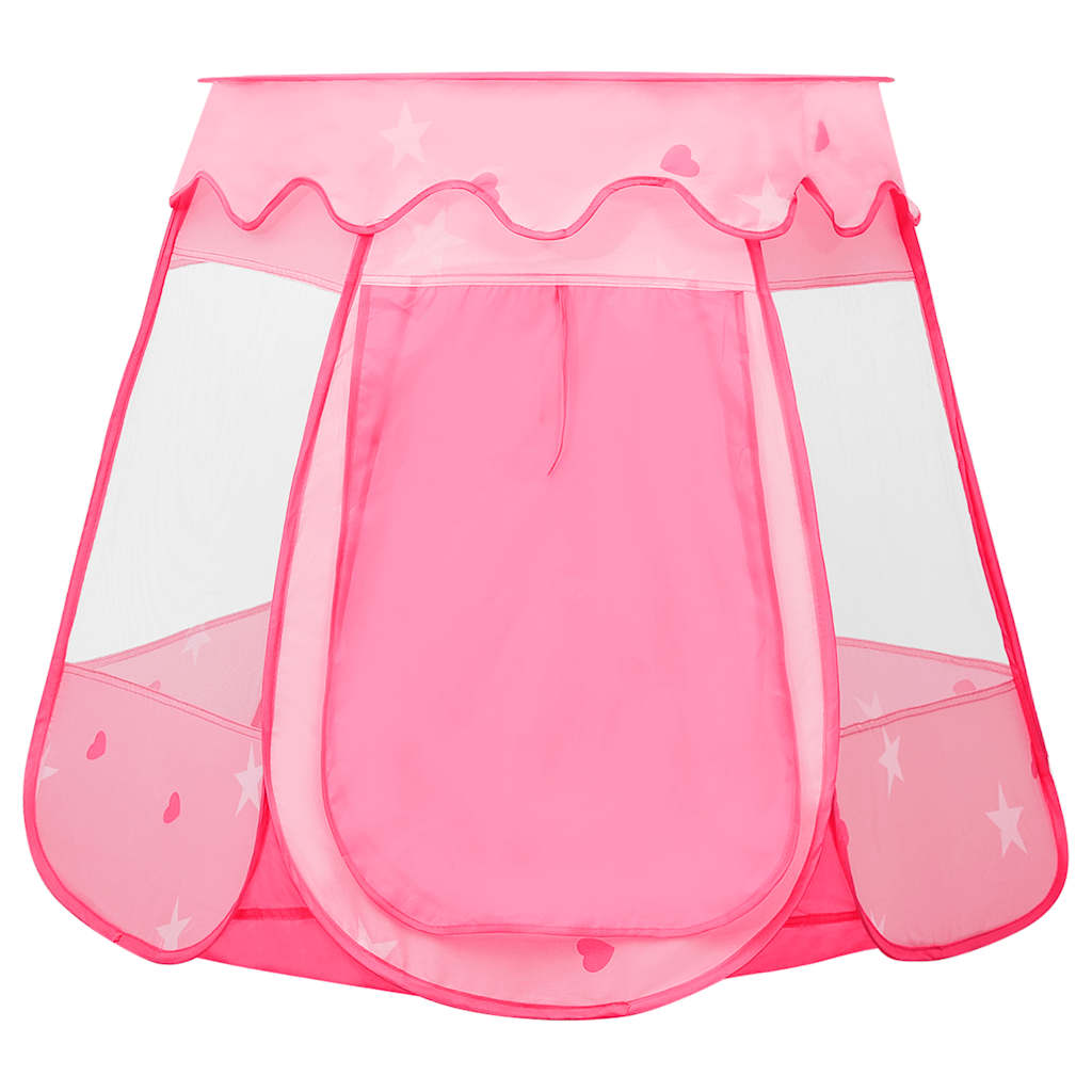 vidaXL Kinder-Spielzelt mit 250 Bällen Rosa 102x102x82 cm