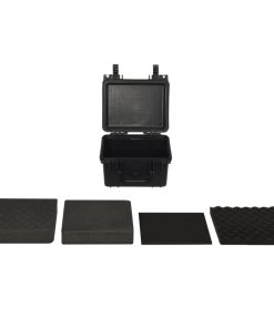 vidaXL Flugkoffer Tragbar Schwarz 27x25x18 cm PP