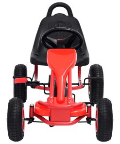 vidaXL Pedal Go-Kart mit Luftreifen Rot
