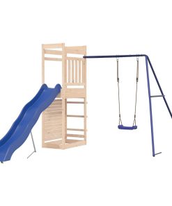 vidaXL Spielturm Massivholz Kiefer