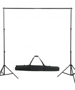 vidaXL Fotostudio-Set mit Beleuchtung, Hintergrund und Reflektor