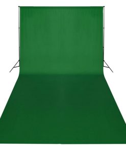 vidaXL Fotostudio-Set mit Leuchten, Schirmen, Hintergrund, Reflektor