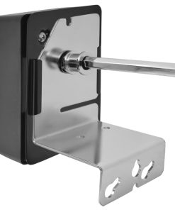 vidaXL Rotisserie Grill mit Elektromotor Stahl 1200 mm