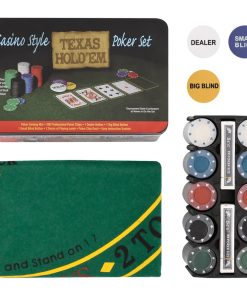 vidaXL Pokerchips-Set 200 Stk. 4 g
