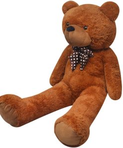vidaXL Weicher XXL-Plüsch-Teddybär Braun 160 cm