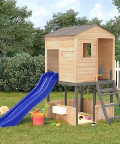vidaXL Spielturm Massivholz Tanne