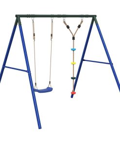 vidaXL Schaukel-Set mit Schaukelsitz und Kletterschaukel