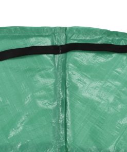 vidaXL Trampolin-Randabdeckung PE Grün für 3,05 m Runde Trampoline