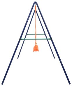 vidaXL Schaukelset mit 2 Sitzen Stahl
