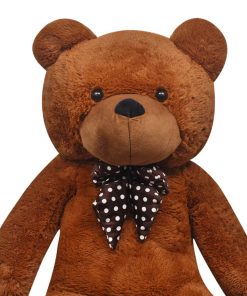 vidaXL Weicher XXL-Plüsch-Teddybär Braun 135 cm