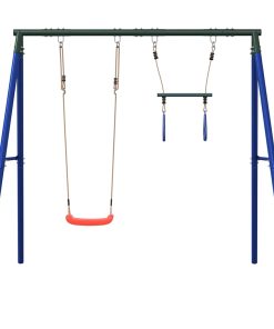 vidaXL Schaukel-Set mit Schaukelsitz und Trapez