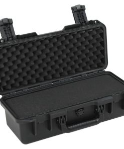 vidaXL Koffer für Flugreise Tragbar Schwarz 46,5x21,5x17,5 cm PP