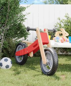 vidaXL Laufrad für Kinder Rot