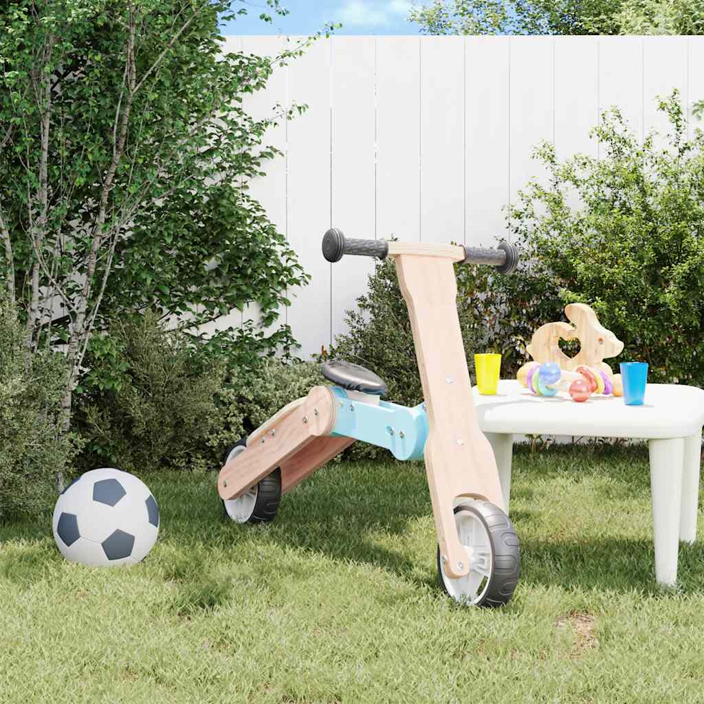 vidaXL Kinderroller 2-in-1 Hellblau