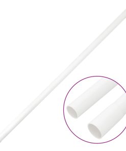 vidaXL Installationsrohre Ø25 mm 10 m PVC