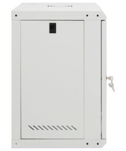 vidaXL 12U Wand-Netzwerkschrank 19" IP20 53x40x60 cm