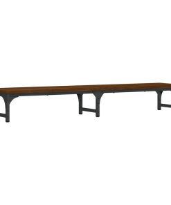 vidaXL Monitorständer Braun Eichen-Optik 105x23x15,5 cm Holzwerkstoff