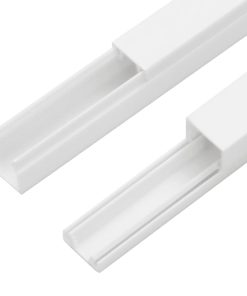 vidaXL Installationsrohre 20x10 mm 10 m PVC