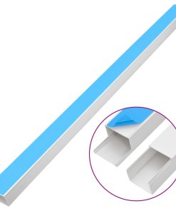 vidaXL Kabelkanäle Selbstklebend 100x40 mm 30 m PVC