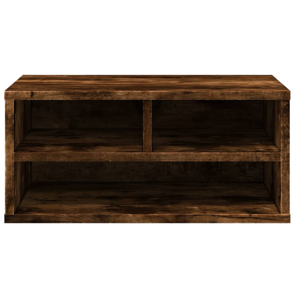 vidaXL Druckerständer Räuchereiche 49x40x22,5 cm Holzwerkstoff