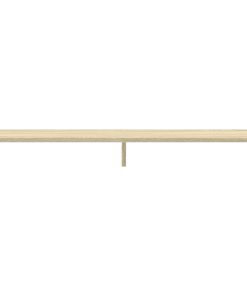 vidaXL Monitorständer Sonoma-Eiche 100x27x10 cm Holzwerkstoff