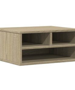 vidaXL Druckerständer Sonoma-Eiche 49x40x22,5 cm Holzwerkstoff