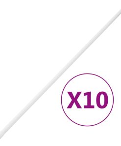 vidaXL Installationsrohre Ø16 mm 10 m PVC