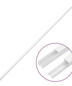 vidaXL Installationsrohre 15x10 mm 30 m PVC