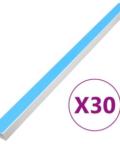 vidaXL Installationsrohre Selbstklebend 60x40 mm 30 m PVC