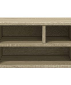 vidaXL Druckerständer Sonoma-Eiche 40x32x22,5 cm Holzwerkstoff