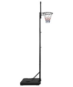 vidaXL Basketballständer Transparent 280-350 cm Polycarbonat