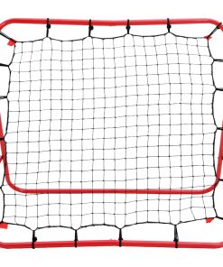 vidaXL Verstellbarer Fußball Kickback Rebounder 100x100 cm