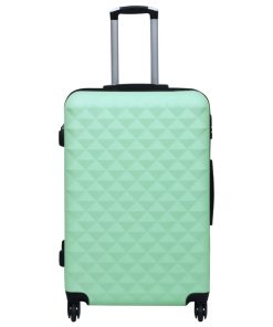 vidaXL Hartschalen-Trolley-Set 3 Stk. Minzgrün ABS