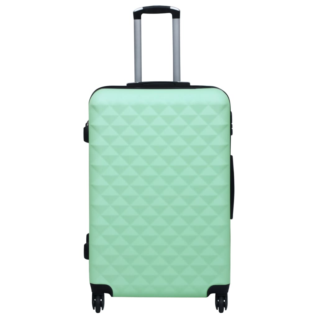 vidaXL Hartschalen-Trolley-Set 3 Stk. Minzgrün ABS