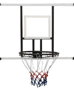 vidaXL Basketballkorb Transparent 106x69x3 cm Polycarbonat