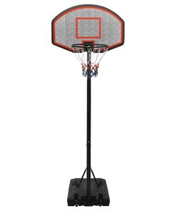 vidaXL Basketballständer Schwarz 237-307 cm Polyethylen