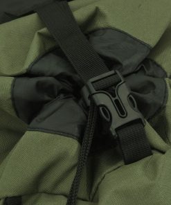 vidaXL Wanderrucksack Armeegrün 100 L Oxford-Gewebe