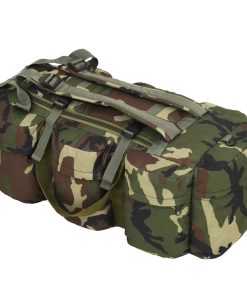 vidaXL 3-in-1 Seesack Armee-Stil 45 L Camouflage