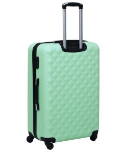 vidaXL Hartschalen-Trolley-Set 2 Stk. Minzgrün ABS