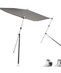 vidaXL T-Top-Beschattungsverlängerung Anthrazit 170x170x(113-182,5) cm