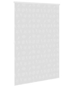 vidaXL Duschrollo 140x240 cm Seesternmuster