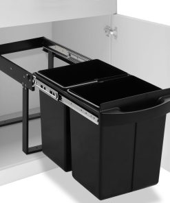 vidaXL Abfallsammler Soft-Close 48 L