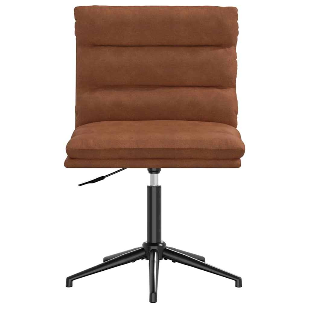 vidaXL Esszimmerstühle 6 Stk. Braun Kunstleder